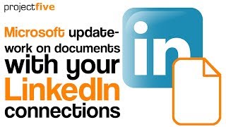 Coauthoring and editing documents with LinkedIn connections [upl. by Llednahs]