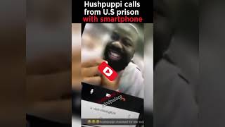 Hushpuppi calling his friend from US prison with Smartphone hushpuppi hushpuppiarrested [upl. by Iv457]