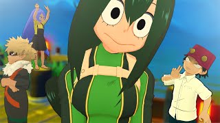 Froppy Babysits the My Hero Academia Kids mha vr [upl. by Ahoufe165]