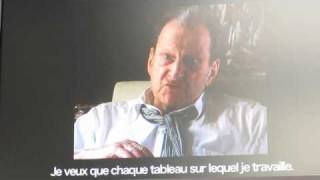 Lucian Freud Excerpt from David Dawsons short film [upl. by Giffer]