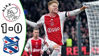 Ajax vs SC Heerenveen 10 Highlights  Eredivisie 2024 eFootball Game Play [upl. by Kerianne349]