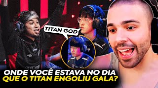 🚨 TITAN FOI ELOGIADO PELOS PLAYERS DA LNG NA CHAMPIONS QUEUE MINERVA REAGE [upl. by Beesley]