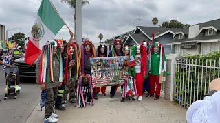 Desfile de Independencia 🇲🇽Los Tecuanis de Huehuetlan el Chico Puebla en California 🇺🇸 2024 [upl. by Hamirak]