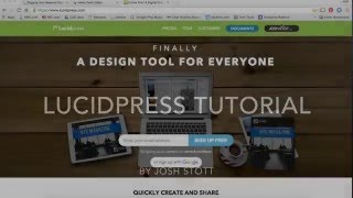 Lucidpress Tutorial [upl. by Pembrook]