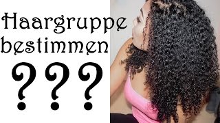 HaartypHaargruppe bestimmen Hairtyping Glatt wellig lockig kinky  MiszMelzCurlz [upl. by Robinia]