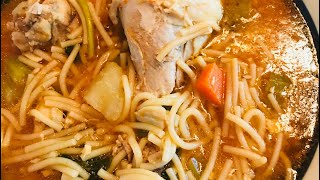 Sopa De Fideo Con Pollo 🐓🐓 [upl. by Thurman]