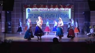 Haryanvi Dance Perfomed by DAV College for GirlsYamunanagar [upl. by Papert781]