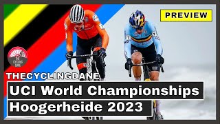 Mathieu van der Poel vs Wout van Aert  UCI World Championships Cyclocross Hoogerheide 2023 PREVIEW [upl. by Dnomrej]