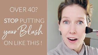 How To Properly Apply Blush If You’re Over 40 [upl. by Imuy]