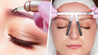 MICROBLADING EYEBROWS Step by Step Tutorial [upl. by Reames]