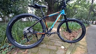 BICICLETA FIRST SMITT PLATINUM ARO 29 MONTEI DO ZERO bike mtb first [upl. by Ikila517]