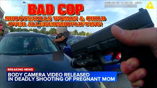 BAD COP ShootsKills Pregnant Woman and Child Over Alleged Shoplifting [upl. by Akemeuwkuhc146]