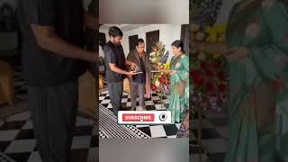 Chiranjeevi felicitated Brahmanadam [upl. by Ykcir]