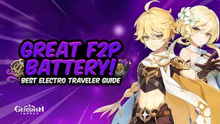 AMAZING ENERGY Complete Electro Traveler Guide  Best Artifacts Weapons amp Teams  Genshin Impact [upl. by Enyaj]