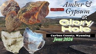 HD Paleoceneaged Amber and Gypsum of Wyomings Hanna Basin  June 23 2024 [upl. by Eelibuj135]