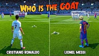 Cristiano Ronaldo vs Lionel Messi  Free Kicks FIFA 20062024 [upl. by Maxama]