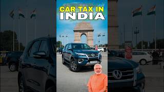 Car Tax Scenario In India 🤡 shorts cars [upl. by Tamarra]