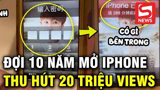 Cô gái đợi ròng rã 10 năm để mở được khóa iPhone quên mật khẩu 20 triệu người hồi hộp cùng [upl. by Harbed]