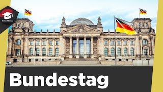 Bundestag erklärt  Grundlagen Wahl Aufbau Aufgaben  Zusammenfassung Bundestag einfach erklärt [upl. by Alled522]