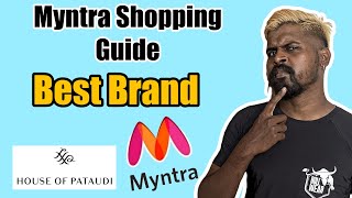 Myntra shopping guide  Best brand for ethic traditional wear  House of Pataudi  men’s fashion [upl. by Elicia380]