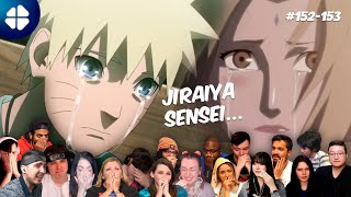 Naruto Learns Jiraiyas Death Reaction Mashup💔 Shippuden 152153 ナルト 疾風伝 [upl. by Tnarb]