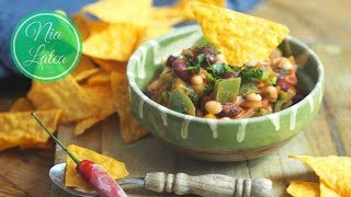 BohnenChili I 15 Minuten Rezept I One Pot I Vegan I Nia Latea [upl. by Idisahc759]