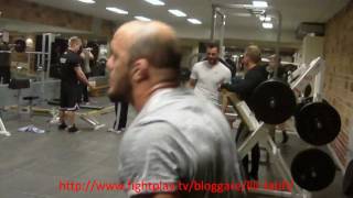 FIGHTPLAYTV  Ilir Latifi Gymövningar [upl. by Ainevuol201]