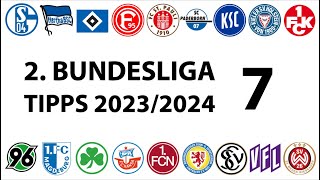 Bundesligatipps 2Liga  7Spieltag  Saison 20232024 [upl. by Nandor]