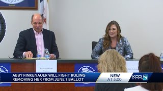 Abby Finkenauer will fight ruling removing her from June 7 ballot [upl. by Cannice776]