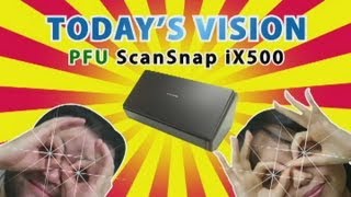 スタパビジョン PFU「ScanSnap iX500」 [upl. by Aerdnas]