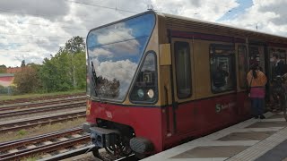 SBahn Berlin Mitfahrt von Heidelberger Platz bis Greifswalder Straße in der BR 480 auf der S41 [upl. by Donnamarie]