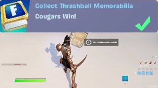 Collect Thrashball Memorabilia  Fortnite [upl. by Iaria]