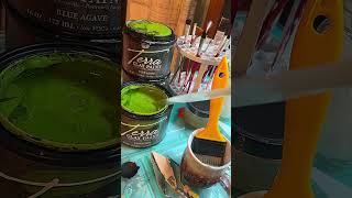 How To Make Canvas Art With Terra Clay Paint [upl. by Davie]