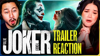 JOKER FOLIE À DEUX Trailer Reaction  Joaquin Phoenix  Lady Gaga  Todd Phillips [upl. by Salocin64]