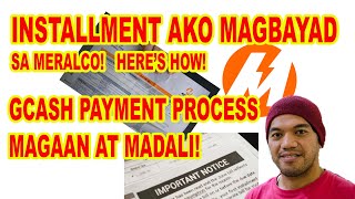 MERALCO INSTALLMENT PAYMENT THRU GCASH IWAS DISCONNECTION meralco [upl. by Gilford]