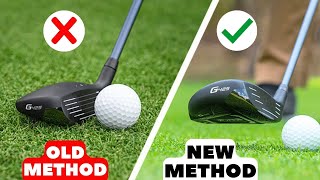 new method to hit FAIRWAY WOODS consistently [upl. by Naujid]