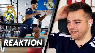 Diese ÜBUNG ist SCHEE  Real Madrid Training Reaktion  Sascha John [upl. by Elleinad]