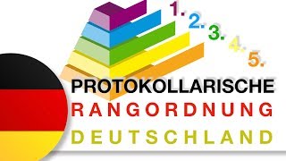 Die Protokollarische Rangordnung Deutschlands [upl. by Siskind940]