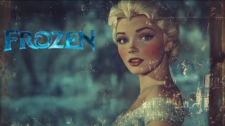 Frozen elsa  1950s Super Panavision 70  AI film [upl. by Lessur]