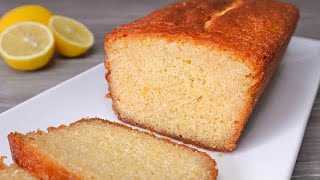 Easy lemon loaf cake recipe Only few ingredients moist and delicious Easy Baking [upl. by Aratehs]