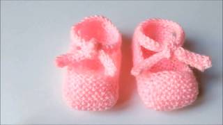 patucos o zapatitos para bebe tejidos [upl. by Nivk884]