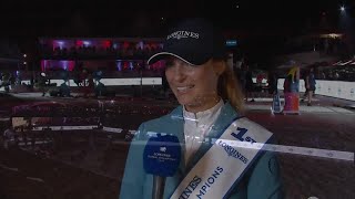 Ines Joly Winners Interview LGCT Grand Prix du Prince de Monaco 2024 [upl. by Skell]