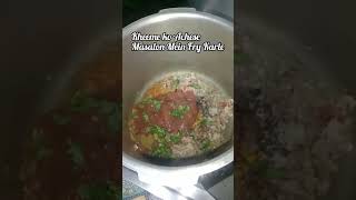 Kheema Masala Gravy 🤤🤌🍲👌🍽️explorepage food cooking recipe [upl. by Verger698]