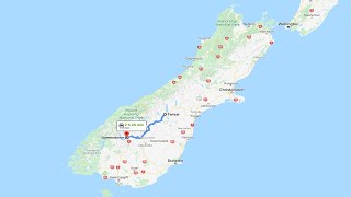 Twizel to Queenstown  A Complete Real Time Road Trip [upl. by Hettie]