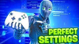 NEW BEST Controller SETTINGS  Sensitivity Guide Tutorial Fortnite Settings Explained [upl. by Carrington]