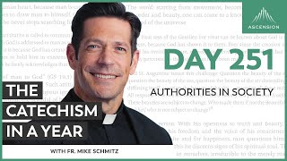 Day 251 Authorities in Society — The Catechism in a Year with Fr Mike Schmitz [upl. by Roxanna]