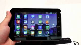 Samsung P1000 Galaxy Tab handson [upl. by Lehpar]