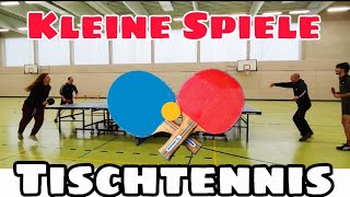 Kleine Tischtennis Spiele für Training und Sportunterricht  Förderung der Koordination Wahrnehmung [upl. by Elsinore]