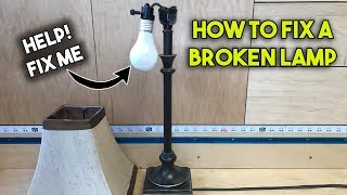 How to Replace a Lamp Socket [upl. by Aimac289]