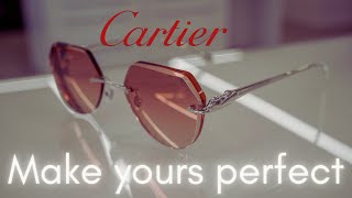 How to make your Cartier Glasses PERFECT  All customisation options inc sunglasses for 2024 [upl. by Kobe]